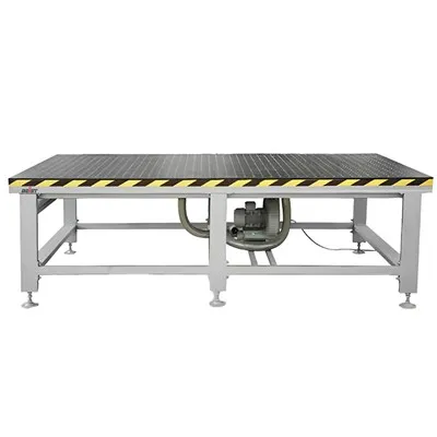 Table à air industrielle pour le traitement des panneaux